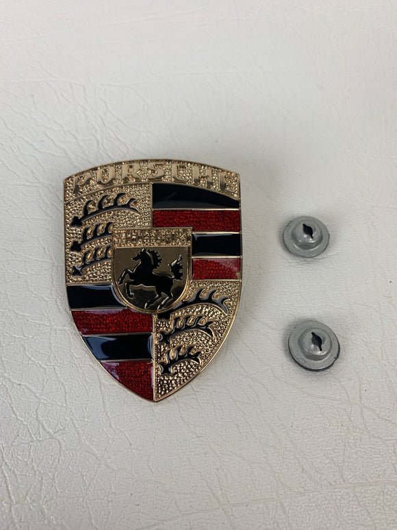 Porsche Emblem Badge Bonnet/ Hood